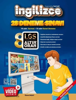 8. Sınıf LGS İngilizce Altın Oran 28 Deneme Özlem Başay