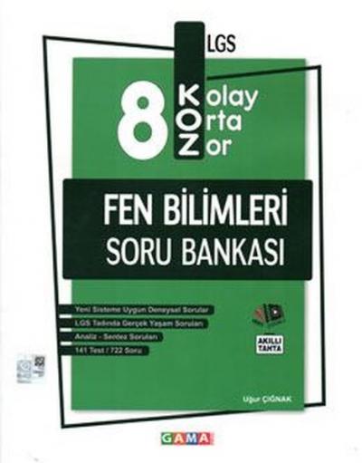 8.Sınıf LGS KOZ Fen Bilimleri Soru Bankası Kolektif