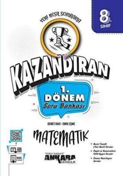 8. Sınıf LGS Matematik 1. Dönem Kazandıran Soru Bankası Demet Baki