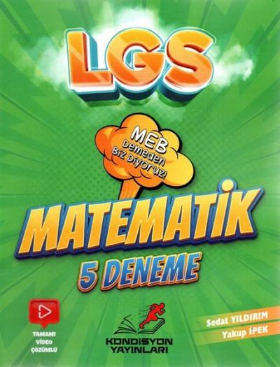 8. Sınıf LGS Matematik 5'li Deneme Sınavı Kolektif