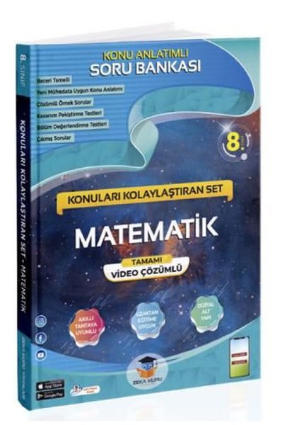 8. Sınıf LGS Matematik Konu Anlatımlı Soru Bankası Kolektif