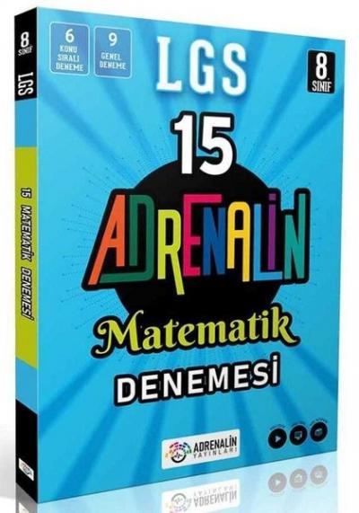 8.Sınıf LGS Matenatik 15 Branş Deneme Kolektif