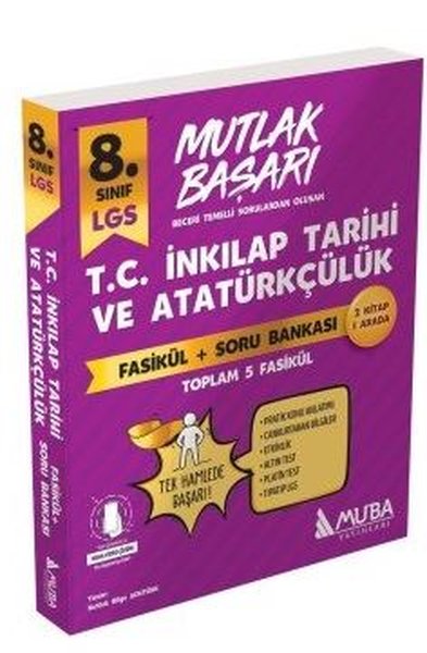 8.Sınıf LGS Mutlak Başarı T.C. İnkılap Tarihi ve Atatürkçülük Fasikül 