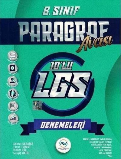 8.Sınıf LGS Paragraf Deneme 10'lu Kolektif