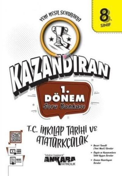 8. Sınıf LGS T. C. İnkılap Tarihi ve Atatürkçülük 1. Dönem Kazandıran 