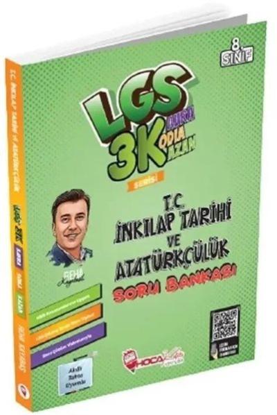 8. Sınıf LGS T. C. İnkılap Tarihi ve Atatürkçülük 3K Serisi Soru Banka