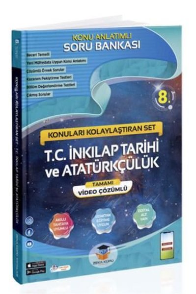 8. Sınıf LGS T.C. İnkılap Tarihi ve Atatürkçülük Konu Anlatımlı Soru B