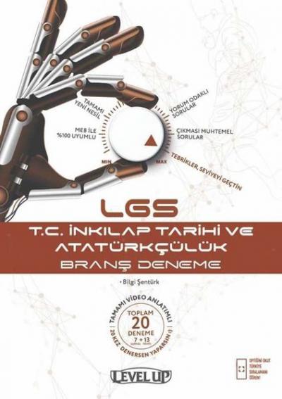 8.Sınıf LGS T.C İnkılap Tarihi ve Atatürkçülük Level Up 'li Deneme Kol