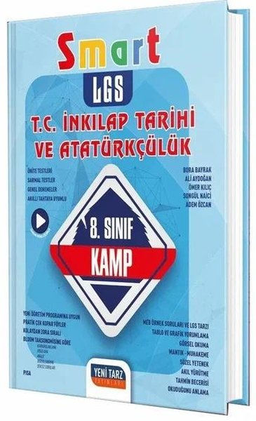 8.Sınıf LGS T.C İnkılap Tarihi ve Atatürkçülük Smart Kamp Kolektif