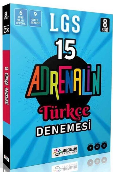 8.Sınıf LGS Türkçe 15 Branş Deneme Kolektif