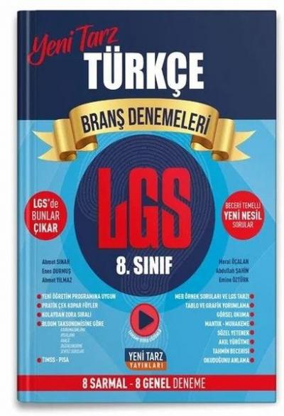 8.Sınıf LGS Türkçe Branş Deneme Kolektif