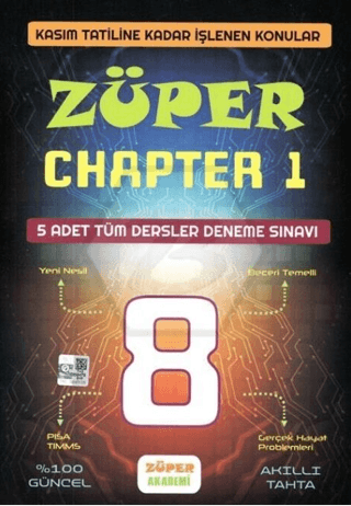 8. Sınıf LGS Züper Chapter 1 Tüm Dersler 5 Deneme Kolektif