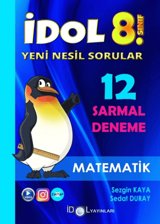 8. Sınıf Matematik 12 Sarmal Deneme İdol Yayınlar Sezgin Kaya