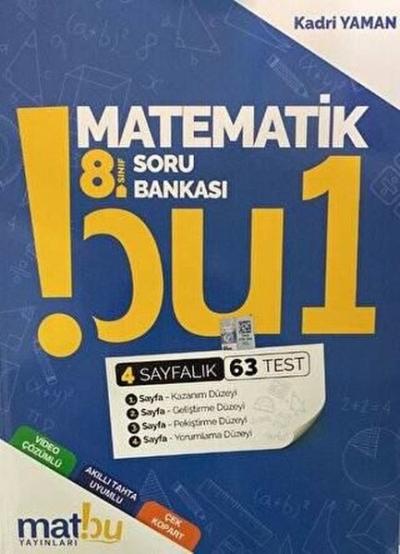 8. Sınıf Matematik Bu 1 Soru Bankası Kolektif