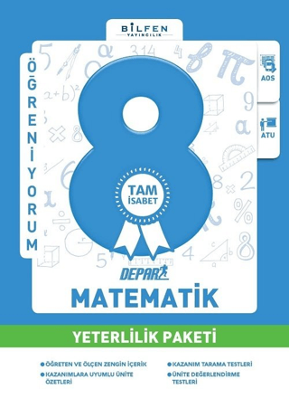 8. Sınıf Matematik Depar Tam İsabet Yeterlilik Paketi Kolektif