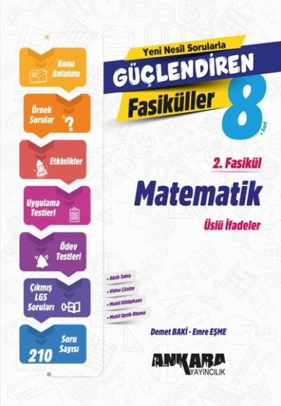 8. Sınıf Matematik Güçlendiren 2. Fasikül Kolektif