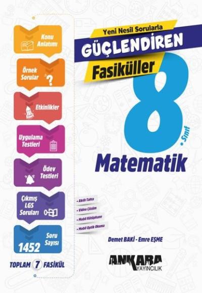 8. Sınıf Matematik Güçlendiren SET Fasiküller Kolektif