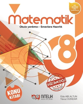 8. Sınıf Matematik Konu Kitabı Eda Abi Altun