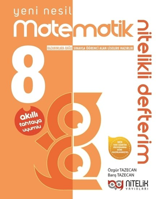 8. Sınıf Matematik Nitelikli Defterim Barış Tazecan