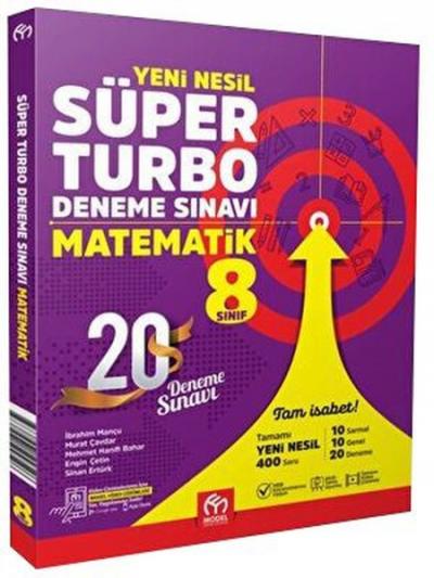 8. Sınıf Matematik Süper Turbo Deneme Sınavı Engin Çetin