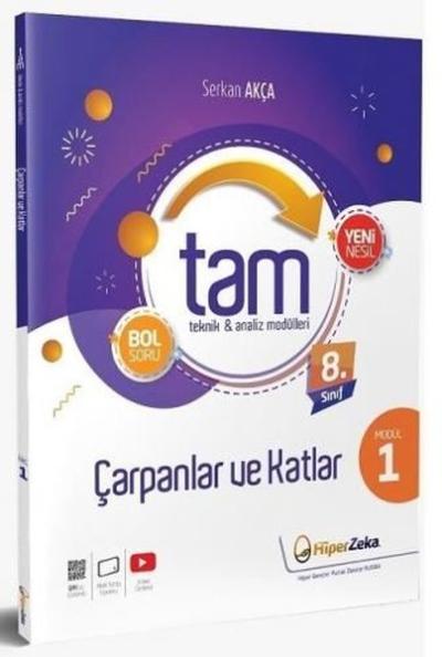 8. Sınıf Matematik TAM Teknik Analiz Modülleri 1 Çarpanlar ve Katlar S