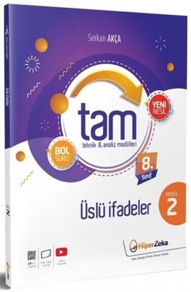 8. Sınıf Matematik TAM Teknik Analiz Modülleri 2 Üslü Sayılar Serkan A