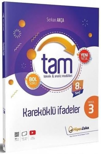 8. Sınıf Matematik TAM Teknik Analiz Modülleri 3 Kareköklü Sayılar Ser