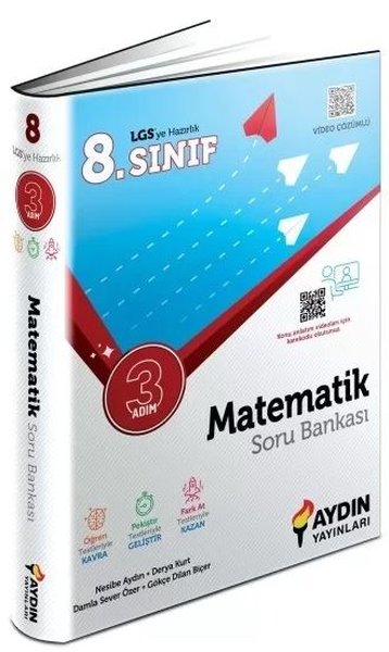 8. Sınıf Matematik Üç Adım Soru Bankası Kolektif