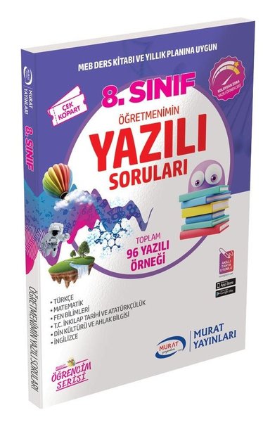 8.Sınıf Öğretmenimin Yazılı Soruları Kolektif