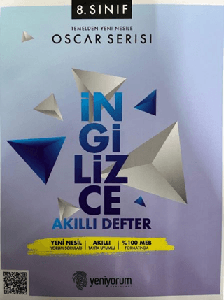 8. Sınıf Oscar Serisi İngilizce Akıllı Defter Kolektif