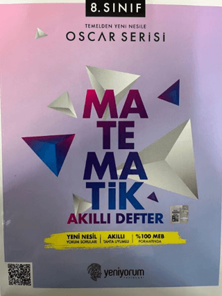 8. Sınıf Oscar Serisi Matematik Akıllı Defter Kolektif