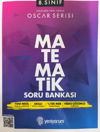 8. Sınıf Oscar Serisi Matematik Soru Bankası Kolektif