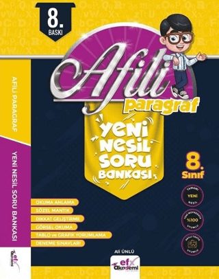 Afili Paragraf Yeni Nesil Soru Bankası Ali Ünlü