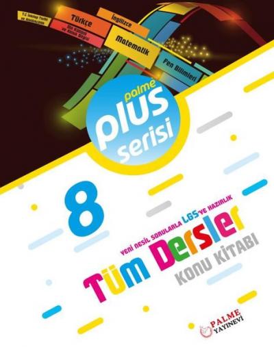 8.Sınıf Plus Serisi Tüm Dersler Konu Kitabı Kolektif