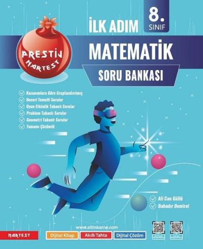 8. Sınıf Prestij İlk Adım Matematik Soru Bankası Kolektif