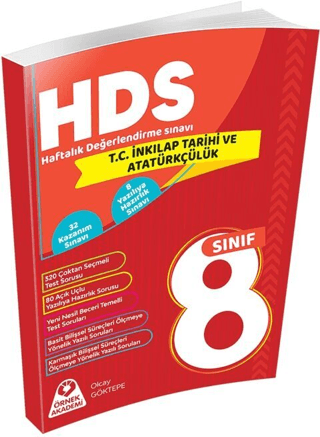 8. Sınıf Sosyal Bilgiler Haftalık Değerlendirme Sınavı HDS Olcay Gökte