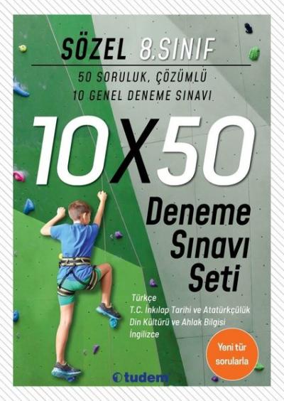 8.Sınıf Sözel 10x50 Deneme Sınavı Seti Kolektif