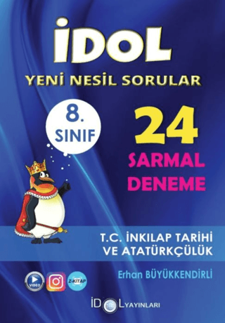 8. Sınıf T.C İnkılap Tarihi ve Atatürkçülük 24 Sarmal Deneme Erhan Büy