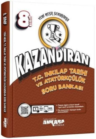 8. Sınıf T. C. İnkılap Tarihi ve Atatürkçülük Kazandıran Soru Bankası 