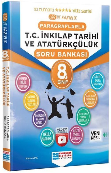 8.Sınıf T.C. İnkılap Tarihi ve Atatürkçülük Soru Bankası Kolektif