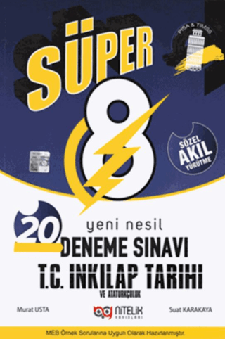 8. Sınıf T. C. İnkılap Tarihi ve Atatürkçülük Süper 20 Deneme Sınavı M