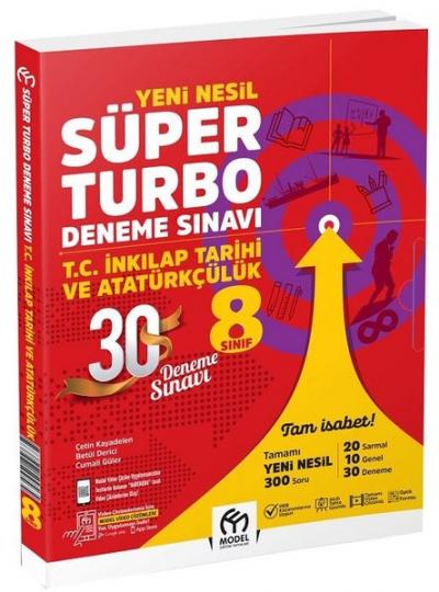 8. Sınıf T.C. İnkılap Tarihi ve Atatürkçülük Yeni Nesil Süper Turbo De