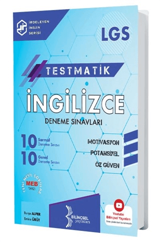 8. Sınıf Testmatik İngilizce Deneme Sınavları Kolektif