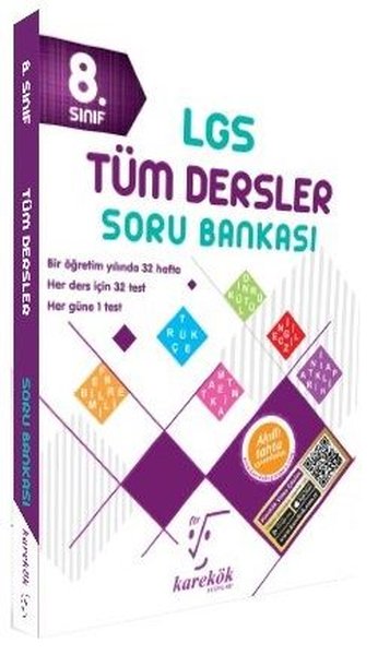 8. Sınıf LGS Tüm Dersler Soru Bankası Kolektif