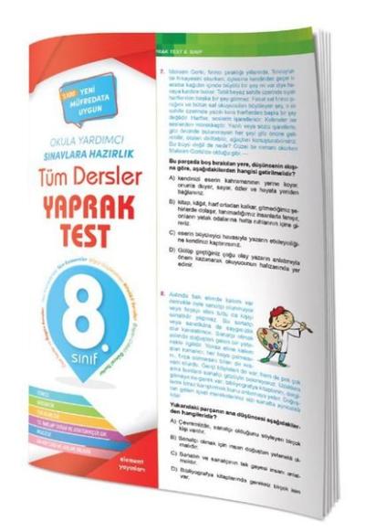 8. Sınıf Tüm Dersler Yaprak Test Kolektif