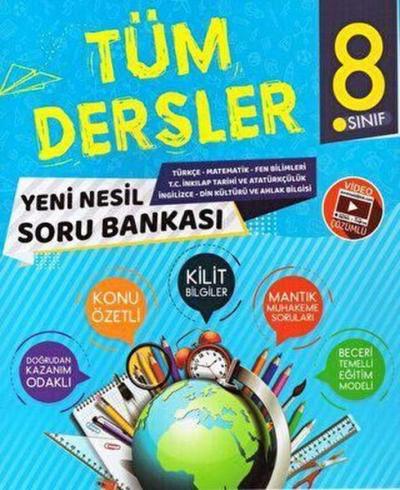 8.Sınıf Tüm Dersler Yeni Nesil Soru Bankası Kolektif