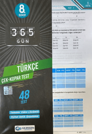 8.Sınıf Türkçe 48 Yaprak Test Kolektif