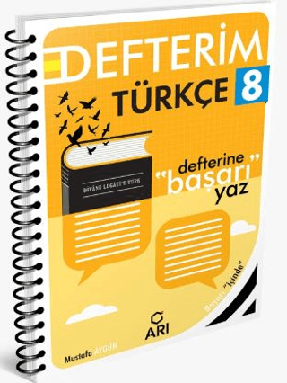 8. Sınıf Türkçe Defterim Mustafa Akgün