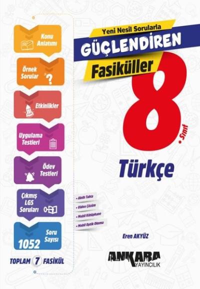 8. Sınıf Türkçe Güçlendiren SET Fasiküller Kolektif