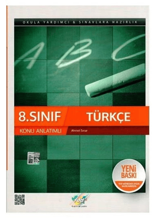 8. Sınıf Türkçe Konu Anlatımlı Ahmet Sınar